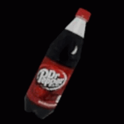 Spinning Bottle Of Dr Pepper GIF