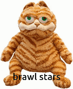 Spinning Cat Garfield Brawl Stars GIF