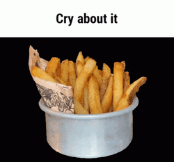 Spinning Chip Bowl Cry About It Meme GIF