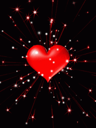 Spinning Corazon Sparkle GIF