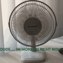 Spinning Electric Fan Meme GIF