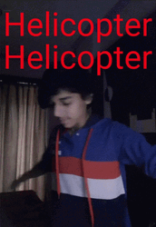Spinning Guy Helicopter Helicopter Meme GIF