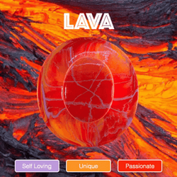 Spinning Lava Stone GIF