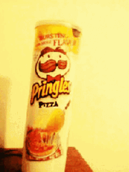 Spinning Potato Chip Can Pringles GIF