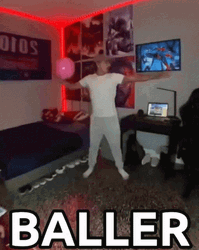 Spinning Roblox Baller Parody GIF