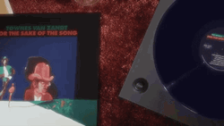 Spinning Vinyl Disct Album Cover GIF