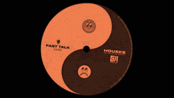 Spinning Vinyl Yin Yang GIF