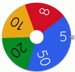 Spinning Wheel Of Numbers GIF