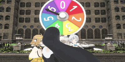 Spinning Wheel With Numbers 0-9 GIF