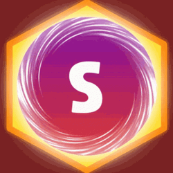 Spiral Border Surrounding S Logo GIF