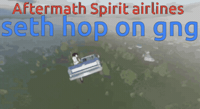 Spirit Airlines Aftermath Poster GIF