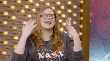 Spirit Fingers Girl Expressive Gestures GIF