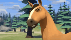 Spirit Neigh Then Run GIF