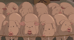 Spirited Away Bathhouse Workers GIF