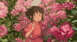 Spirited Away Chihiro Running GIF