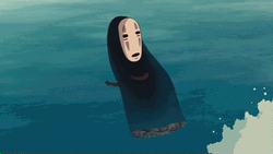 Spirited Away Waves GIF