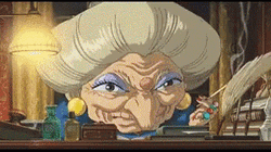 Spirited Away Yubaba GIF