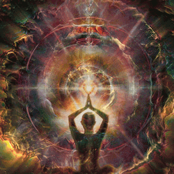 Spiritual Namaste Cosmic Lights