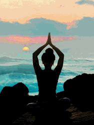 Spiritual Yoga Sunset Sunrise