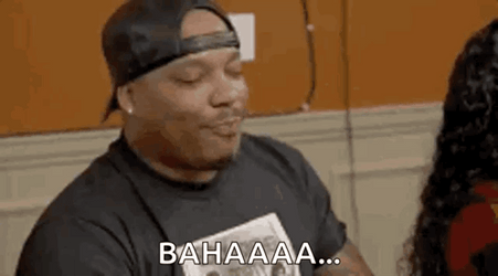 Spit Water Black Cap Man Smile Bahaa GIF