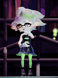 Splatoon Cute Marie Dancing