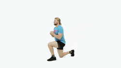 Split Jump Lunge Exercise GIF