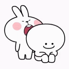 Spoiled Rabbit Blow The Head Of Smile Person GIF