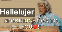 Spoke Right On To You Hallelujer GIF