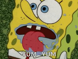 Sponge Bob SquarePants Drooling GIF