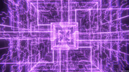 Sponge Pattern Fractal GIF