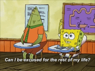 Spongebob And Flats Sunday GIF