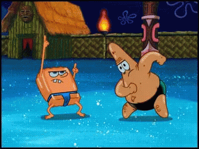 SpongeBob And Patrick Dancing GIF