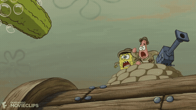 SpongeBob And Patrick Fandango Movieclips GIF