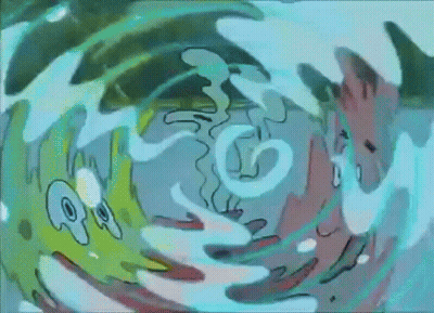 SpongeBob And Patrick In Pool GIF