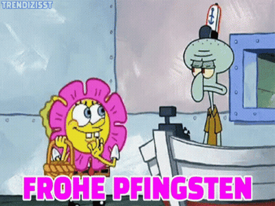 Spongebob And Squidward Side By Side GIF