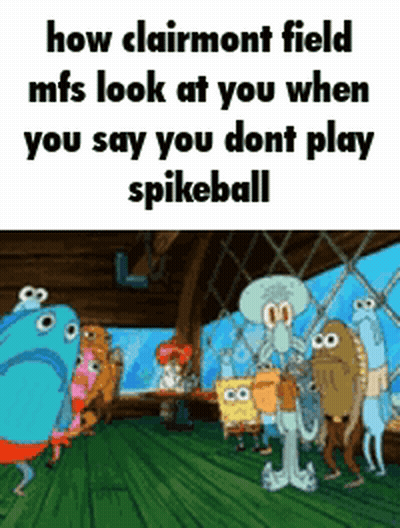 Spongebob And Squidward Standing In A Room GIF