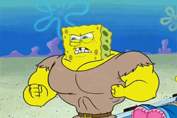 Spongebob Angry Power Muscles