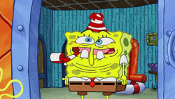  Spongebob Birthday Party Hat Blower GIF