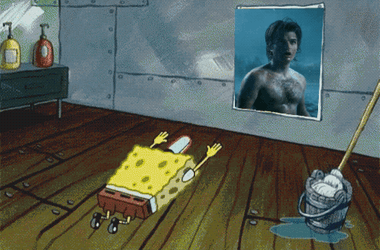Spongebob Bow Down Steve GIF