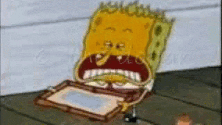 Spongebob Broked Face No Dollar Bill GIF