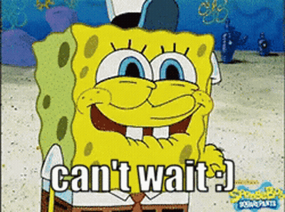 Spongebob Can't Wait GIF