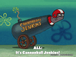 Spongebob Cannonball Jenkies Scene GIF