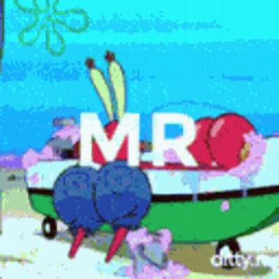 Spongebob Cartoon Saying Mrr GIF
