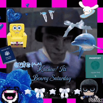 SpongeBob Chair Dolphin Passport Kachow GIF