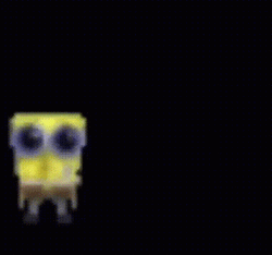 Spongebob Crying Black Wallpaper GIF  GIFDBcom