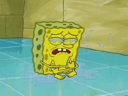 Spongebob Crying Goodbye Bestfriend GIF