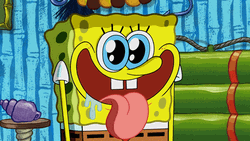 Spongebob Drooling Goofy Face GIF