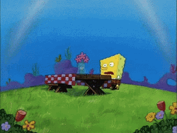 Spongebob Dry Heat On Sandys House GIF