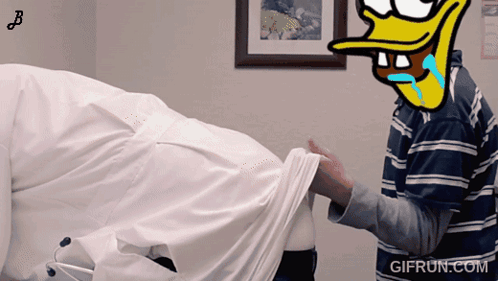SpongeBob Duck Cartoon GIF
