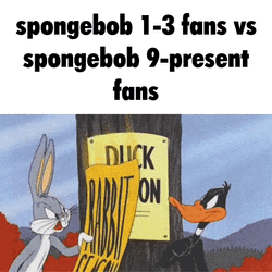 Spongebob Duck Season GIF